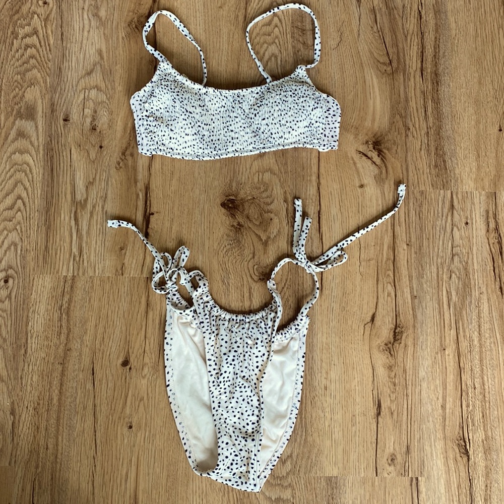 Leopard print bikini. Worn once :)